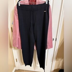 New ICON Elite Black Cashmere Jogger Pants